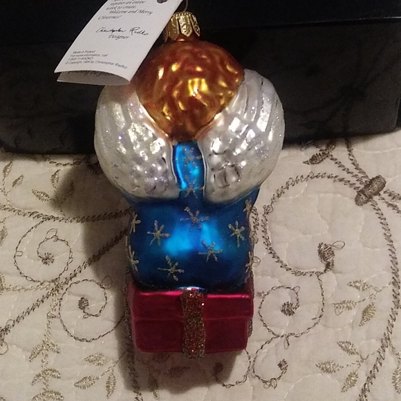 1997 Christopher Radko Lil Miss Angel Ornament - Picture 2 of 4